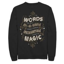 Мужской пуловер из флиса с надписью Гарри Поттер из волшебного флиса Harry Potter