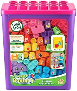 LeapFrog LeapBuilders 81-Piece Jumbo Blocks Box LeapFrog