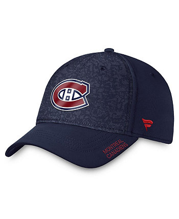 Men's Navy Montreal Canadiens Authentic Pro Rink Flex Hat Fanatics