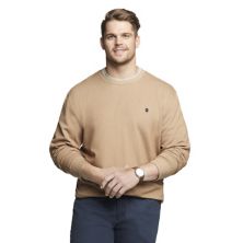 Big & Tall IZOD Sportswear Флисовый свитер классического кроя с круглым вырезом IZOD