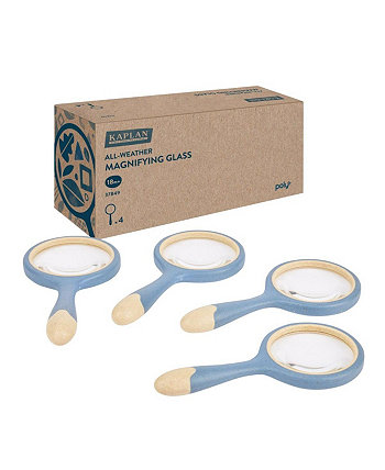 All-Weather Magnifying Glass - Set of 4 Kaplan
