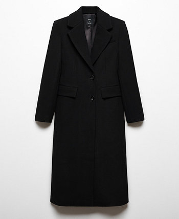 Женское шерстяное пальто MANGO