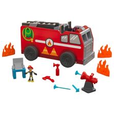 Adventer Bound: игровой набор-трансформер для пожарной машины 2-в-1 KidKraft