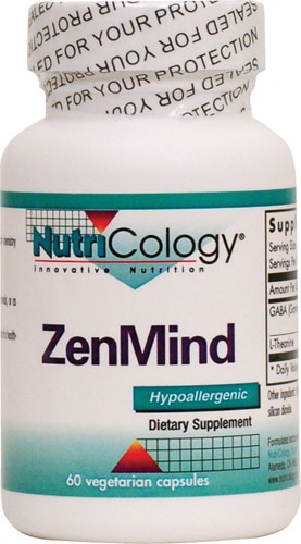 ZenMind - 60 вегетарианских капсул - Nutricology Nutricology