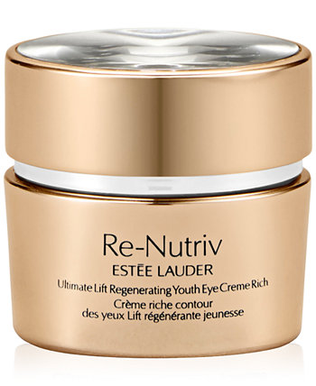 Re-Nutriv Ultimate Lift Regenerating Youth Eye Creme Rich, 0,5 унции. Estee Lauder