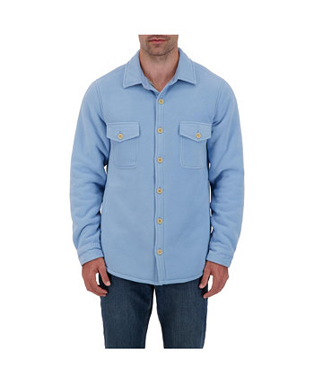 Мужская однотонная рубашка-рубашка Jax с длинным рукавом Heat Holders