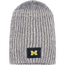 Женская серая шапка Love Your Melon Michigan Wolverines Unbranded