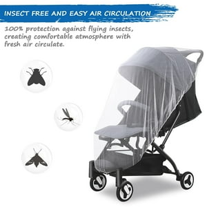 Clearance! Zainafacai Mosquito Net Net for Stroller Net Perfect Net for Strollers Bassinets Cradles Playards Pack N Plays and Portable Mini Crib Netting Blue Mesh Flash Deals Zainafacai