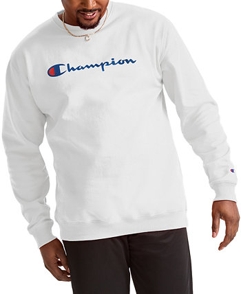 Мужская флисовая толстовка с графическим логотипом Powerblend Big & Tall Champion