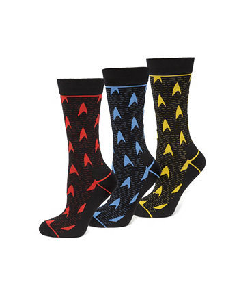 Подарочный набор мужских носков, набор из 3 шт. Star Trek