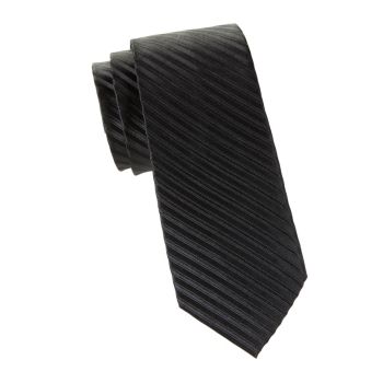 Шелковый галстук в полоску в тон BRUNO PIATTELLI