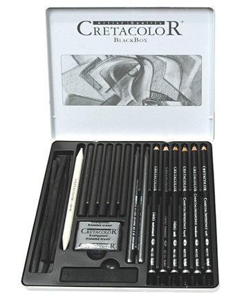 Набор для рисования Black Box, 20 предметов Cretacolor