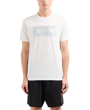 Men's Regular-Fit AX Logo T-Shirt Armani