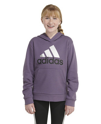 Толстовка с логотипом Essential Sportswear с длинными рукавами для больших девочек Adidas