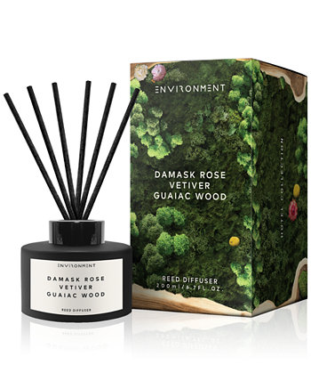 Damask Rose, Vetiver & Guaiac Wood Diffuser (Inspired by 5-Star Luxury Hotels), 6.7 oz. ENVIRONMENT
