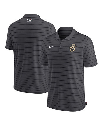 Мужская темно-серая рубашка-поло Arizona Diamondbacks City Connect Victory Performance Nike