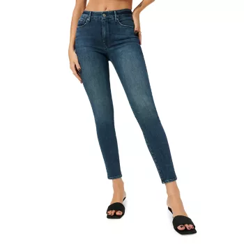 Укороченные джинсы скинни Good Legs Good American