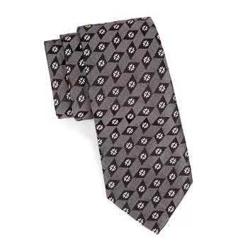 Оконный шелковый галстук Charvet