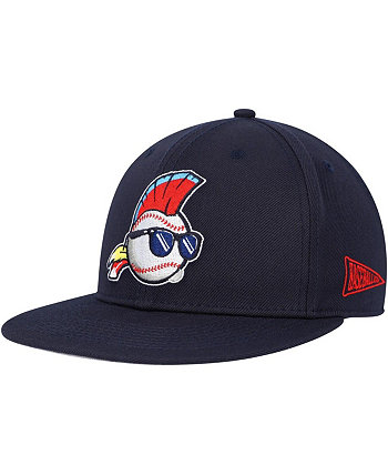 Мужская и женская темно-синяя приталенная шляпа Высшей лиги Baseballism