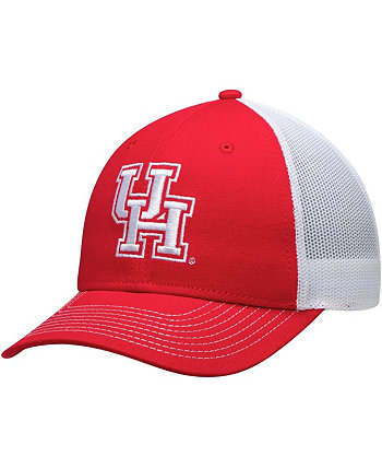 Men's The Red Houston Cougars Benchmark Trucker Adjustable Snapback Hat Game