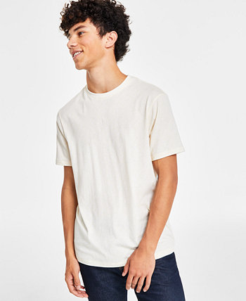 Мужская хлопковая футболка Armani с монохромным логотипом Armani