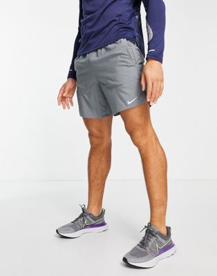 Серые 7-дюймовые шорты Nike Running Dri-FIT Stride Nike