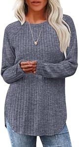 Женская Толстовка Saloogoe Long Sleeve Shirts для женщин Saloogoe