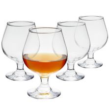 Set of 4 Whiskey Glasses, 13 Oz Bourbon Snifter Glasses for Cognac, Brandy, Cocktails, Spirits Juvale