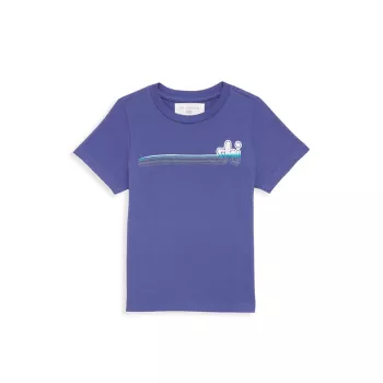 Маленький детский &amp; Детская лыжная футболка с круглым вырезом Sol Angeles