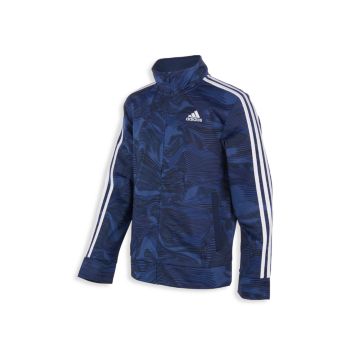 Little Boy's & amp; Спортивная куртка с камуфляжным принтом и трико для мальчиков Adidas