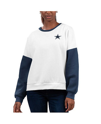 Женский белый пуловер Dallas Cowboys A-Game свитшот G-III
