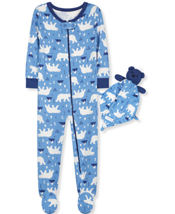 Комбинезон для новорожденных мальчиков с подходящим одеялом, набор из 2 предметов Max & Olivia