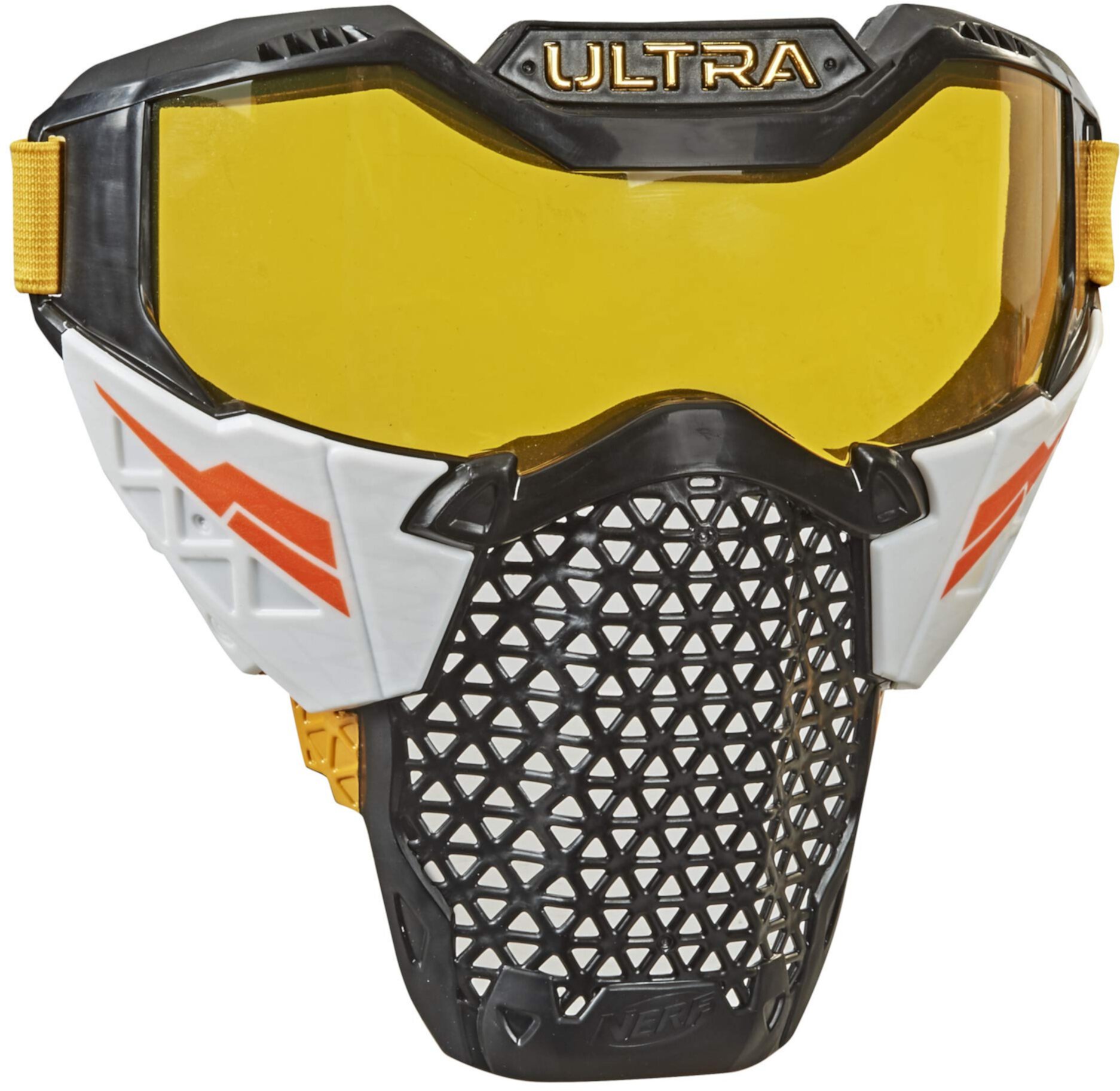NERF Ultra Battle Mask — регулируемый ремешок для головы, дышащий дизайн — носимый щиток для лица Ultra Battlers Nerf