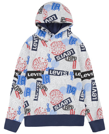 Пуловер-худи для мальчиков Levi's с принтом Levi's®