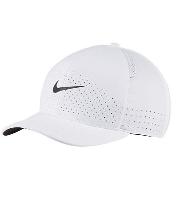 Мужская белая кепка Classic99 Swoosh Performance Flex Hat-DNU Nike