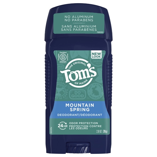 Tom's of Maine Стойкий мужской дезодорант-стик Mountain Spring, 2,8 унции Tom's of Maine