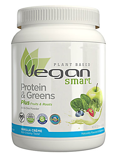Naturade VeganSmart Protein & Greens Ванильный крем — 22,8 унции Naturade