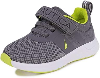 Nautica Kids Fashion Sneaker Athletic Running Shoe with One Strap |Boys - Girls|(Toddler/Little Kid) Nautica