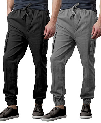 Мужские брюки-карго приталенного кроя, 2 шт. Galaxy By Harvic