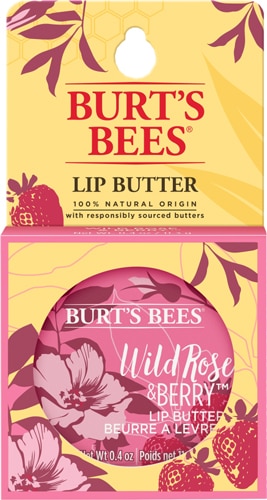 Масло для губ Burt's Bees с дикой розой и ягодами - 0,4 унции BURT'S BEES