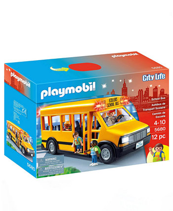 Time To Go School Bus Playset Playmobil