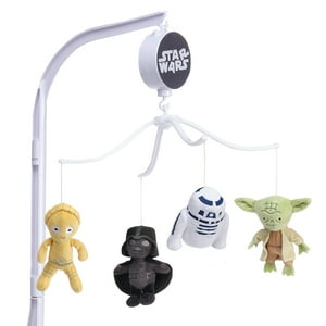 Lambs & Ivy Star Wars Classic Musical Baby Crib Mobile Soother Toy Lambs & Ivy