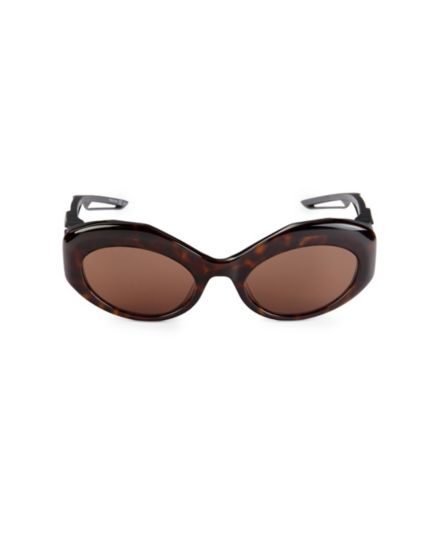 Солнцезащитные очки овальной формы 55 мм Balenciaga