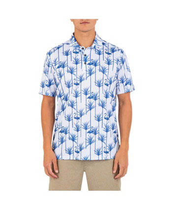 Мужская рубашка-поло с коротким рукавом H2O-DRI Ace Fiesta Mesh Hurley