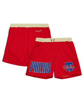Мужские красные модные шорты Philadelphia Phillies OG 2.0 Mitchell & Ness