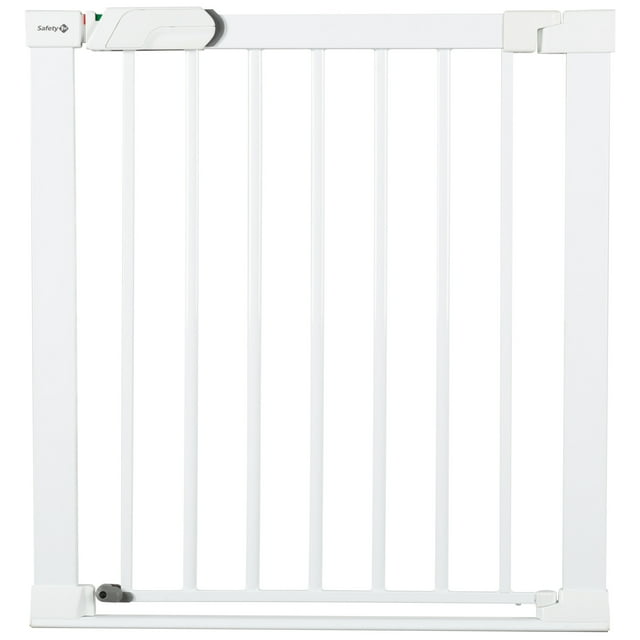 Safety 1st Flat Step SecureTech Baby Gate, White Safety 1st