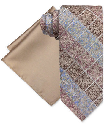 Men's Paisley Square Tie & Pocket Square Set Steve Harvey