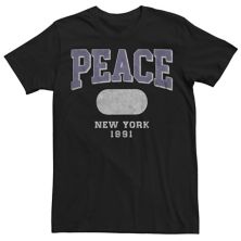 Мужская футболка Peace New York 1991 Generic