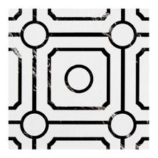 Achim Retro Carrera Self-Adhesive 20-piece 12'' x 12'' Vinyl Floor Tile Set Achim