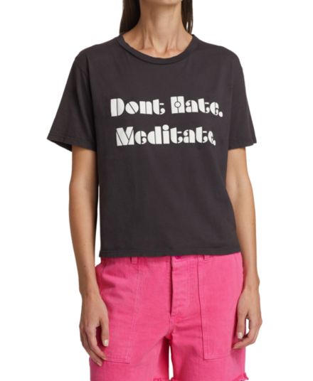 Meditate Graphic T-Shirt LE SUPERBE
